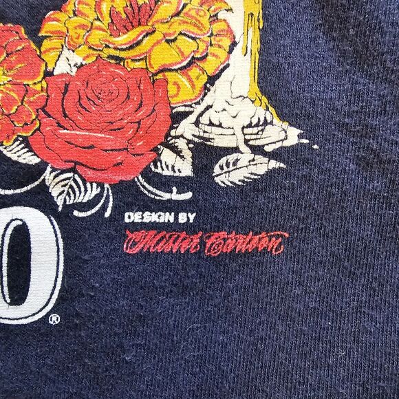 Modelo X Mr Cartoon Tattoo Artist Limited Edition Sugar Skull T-shirt Mens XL - Picture 3 of 7